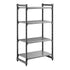 Cambro Camshelving Basics Plus Starter 4VS Shelving Unit – Brushed Graphite