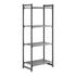 Cambro Camshelving Basics Plus Starter 4V Shelving Unit – Brushed Graphite