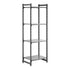 Cambro Camshelving Basics Plus Starter 4S Shelving Unit – Brushed Graphite