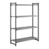Cambro Camshelving Basics Plus Starter 4V Shelving Unit – Brushed Graphite
