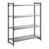 Cambro Camshelving Basics Plus Starter 4S Shelving Unit – Brushed Graphite