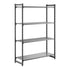 Cambro Camshelving Basics Plus Starter 4VS Shelving Unit – Brushed Graphite