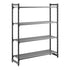 Cambro Camshelving Basics Plus Starter 4V Shelving Unit – Brushed Graphite