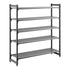 Cambro Camshelving Basics Plus Starter 5V Shelving Unit – Brushed Graphite
