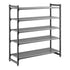 Cambro Camshelving Basics Plus Starter 5V Shelving Unit – Brushed Graphite