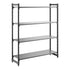Cambro Camshelving Basics Plus Starter Shelving Unit – Brushed Graphite