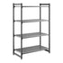 Cambro Camshelving Basics Plus Starter 4V Shelving Unit – Brushed Graphite