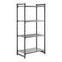 Cambro Camshelving Basics Plus Starter 4VS Shelving Unit – Brushed Graphite