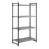 Cambro Camshelving Basics Plus Starter 4V Shelving Unit – Brushed Graphite