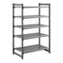Cambro Camshelving Basics Plus Starter 5V Shelving Unit – Brushed Graphite