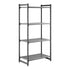 Cambro Camshelving Basics Plus Starter 4V Shelving Unit – Brushed Graphite