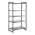 Cambro Camshelving Basics Plus Starter 5S Shelving Unit – Brushed Graphite