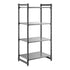 Cambro Camshelving Basics Plus Starter 4S Shelving Unit – Brushed Graphite