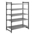 Cambro Camshelving Basics Plus Starter 5V Shelving Unit – Brushed Graphite