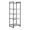 Cambro Camshelving Basics Plus Starter 5S Shelving Unit – Brushed Graphite
