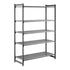 Cambro Camshelving Basics Plus Starter 5V Shelving Unit – Brushed Graphite