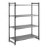 Cambro Camshelving Basics Plus Starter 4V Shelving Unit – Brushed Graphite