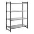 Cambro Camshelving Basics Plus Starter 4S Shelving Unit – Brushed Graphite