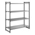 Cambro Camshelving Basics Plus Starter 4VS Shelving Unit – Brushed Graphite