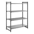 Cambro Camshelving Basics Plus Starter 4VS Shelving Unit – Brushed Graphite