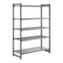 Cambro Camshelving Basics Plus Starter 5VS Shelving Unit – Brushed Graphite
