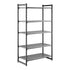 Cambro Camshelving Basics Plus Starter 5V Shelving Unit – Brushed Graphite