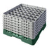 Cambro Camrack® Customizable 49-Compartment 11 3/4" Glass Rack