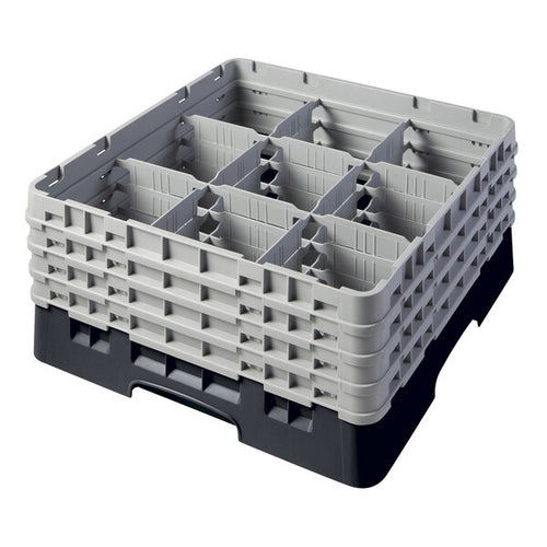 Cambro Camrack® Customizable 9-Compartment 8 1/2" Glass Rack