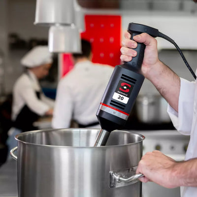 Sammic XM-22 Commercial Hand Blender – Powerful Immersion Blender for Restaurants & Catering Services