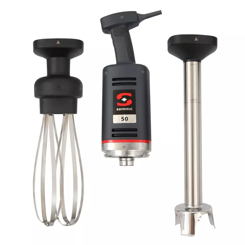 Sammic MB-51 Commercial Hand Blender – Powerful, Durable Blender for Smoothies, Sauces, Soups, and Food Processing