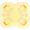 Cambro H Pan One Sixth Size Drain Shelf Amber ( Case of 6 )