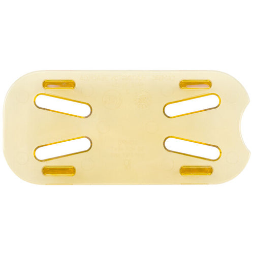 Cambro H Pan One Ninth Size Drain Shelf Amber ( Case of 6 )