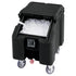 Cambro Ice Caddy 100 lb Portable Ice Transport Cart with Sliding Lid and Swivel Casters
