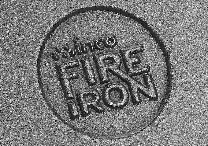 CAST-SERIES FireIron™ Mini Induction Cast Iron Cookware with Ergonomic Thumb-rest by Winco - Available in Different Sizes