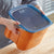 Cambro FreshPro 12 , 18 and 22 Quart Easy Seal Cover Translucent Blue ( Case of 6 )