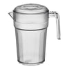 Cambro Camwear® 1 Liter  Self-Service Stackable Pitcher with Lid