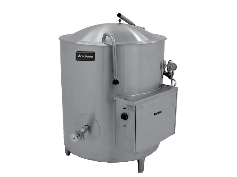 AccuTemp ALHEC-30, Jacketed Insulated, self- ContaIned Floor Mounted Kettle, 30 Gallon Capacity-Electric