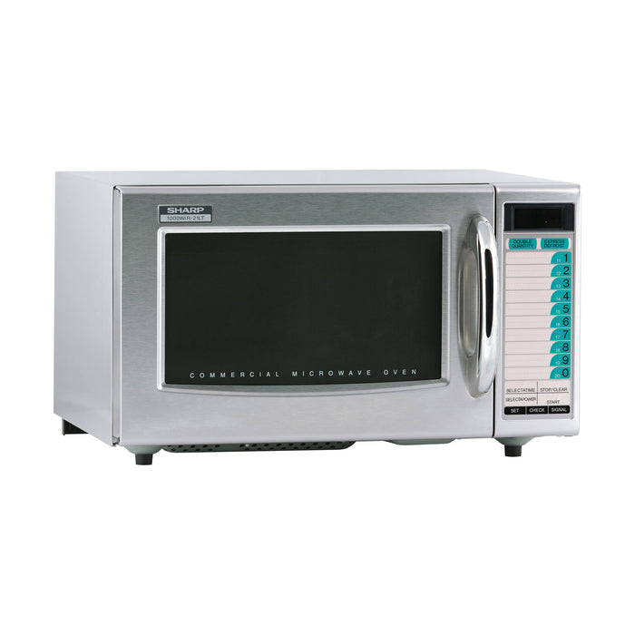 Medium-Duty Commercial Microwave Oven with 1000 Watts (R21LTF) by Sharp