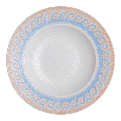 Ariane Cruise Athena 10 1/4" Round White Porcelain Deep Plate ( Case Of 6 )
