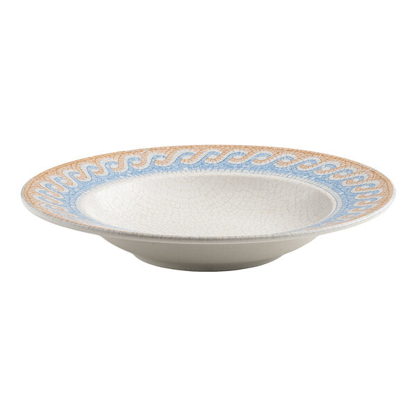 Ariane Cruise Athena 10 1/4" Round White Porcelain Deep Plate ( Case Of 6 )