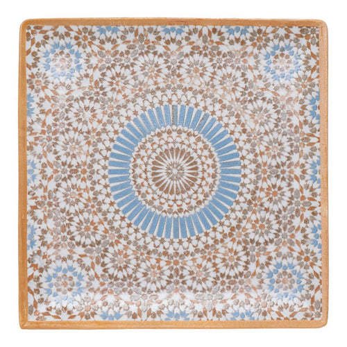 Ariane Cruise Tangier Square Porcelain Plate ( Case Of 6 )