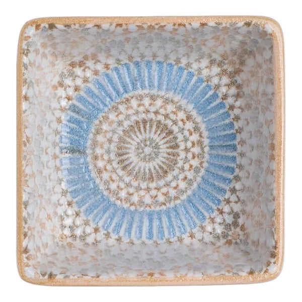 Ariane Cruise Tangier 2 3/4" Square Porcelain Plate ( Case Of 18 )