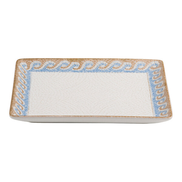 Ariane Cruise Athena Square White Porcelain Plate ( Case Of 6 )