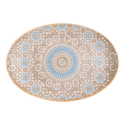 Ariane Cruise Tangier 12 3/5" Oval Porcelain Platter ( Case Of 6 )