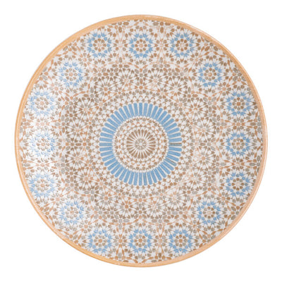Ariane Cruise Tangier Round Porcelain Coupe Rimless Plate ( Case Of 6 )