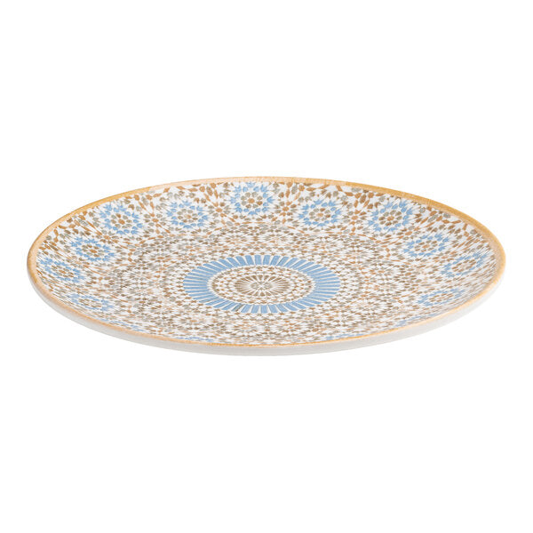 Ariane Cruise Tangier Round Porcelain Raised Rim Plate ( Case Of 4 )