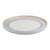 Ariane Cruise Athena Round White Porcelain Raised Rim Plate ( Case Of 4 )