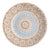 Ariane Cruise Tangier Round Porcelain Plate with Ivory Exterior ( Case Of 18 )