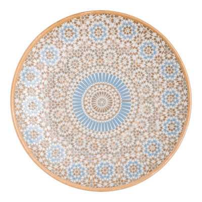 Ariane Cruise Tangier Round Porcelain Deep Coupe Plate with Ivory Exterior ( Case Of 6 )