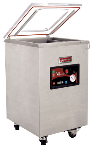 Omcan VP-CN-1273 Floor Model Heavy-duty Vacuum Packaging Machine with 1.47 HP and 19″ Double Seal Bar
